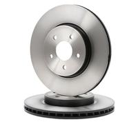x2 Front Brake Disc Delphi BG3537C Fits Ford Jaguar Focus Mondeo X-Type Vented