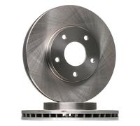 Delphi BG3544 325mm Front Plain Brake Disc Pair for Jaguar XJ, XK 8