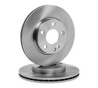 x2 Front Brake Disc Delphi BG3845C Fits Mercedes-Benz A-Class B-Class Vented