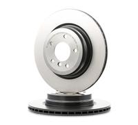 x2 Rear Brake Disc Delphi BG3961 Fits BMW 3 Series X1 Vented Oiled