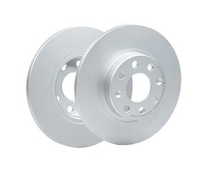 Delphi BG4155 Front Brake Disc Set 257mm for Fiat Grande Punto Vauxhall Corsa D