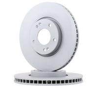 Delphi BG4251C Front Brake Disc Set Coated 300mm Fits Hyundai and KIA Models