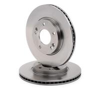 x2 Brake Disc Delphi BG4565C Fits Hyundai Kia Elantra i30 Kona Veloster Ceed Pro