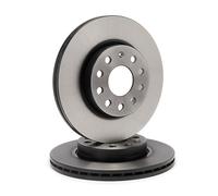 Delphi BG4701C 276mm Front Coated Brake Disc Set for Audi Seat Skoda VW