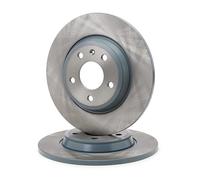 Delphi BG4800C 300mm Rear Coated Brake Disc Set for Audi A4 A5 A6 A7 Q5