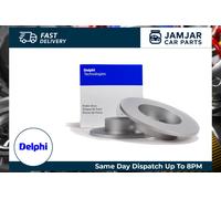 Delphi BG4997C 2x Brake Discs Rear 260mm Outer Diameter Solid Fits Honda Civic