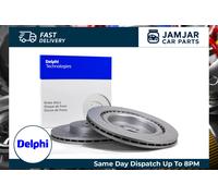 Delphi BG5111C 2x Brake Discs Rear Vented Fits Mini Clubman Mini Countryman