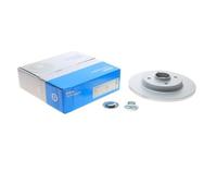 Delphi BG9053RSC Single Rear Brake Disc 268mm with Bearing for Citroen Peugeot