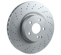 Delphi BG9093C 335mm Single Coated Front Brake Disc for Mercedes S-Class