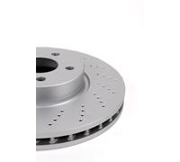 DELPHI BG9093C Brake Disc Front 64.5mm Height Fits Mercedes-Benz S-Class