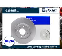 Delphi BG9107C Brake Disc Front Fits Citroën DS4 DS5 DS DS5 Peugeot 308 CC