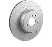 Delphi BG9320C Front Single Brake Disc Coated 370mm Fits BMW 1 2 3 4 Series OEM