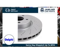 Delphi BG9327C Brake Disc Front Fits Mercedes-Benz C-Class E-Class S-Class