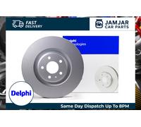 Delphi BG9333C Brake Disc Front Left 360mm Outer Diameter Fits Porsche Macan