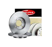 Delphi Brake Discs Rear Full 2 x Diameter 262 mm | Bg4564