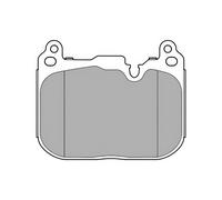 DELPHI Brake Pad Set Front With Anti-Squeak Plate No Accessories Fits BMW X1 X2