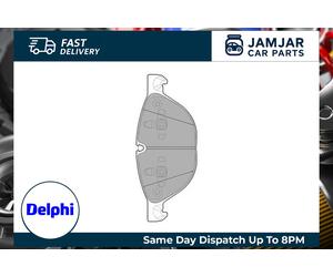 DELPHI Brake Pad Set Front With Anti-Squeak Plate No Accessories Fits BMW X5 X6