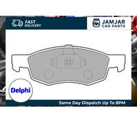 DELPHI Brake Pad Set Front With Anti-Squeak Plate No Accessories Fits Fiat Doblo