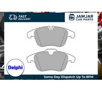 DELPHI Brake Pad Set Front With Anti-Squeak Plate No Accessories Fits Jaguar XE