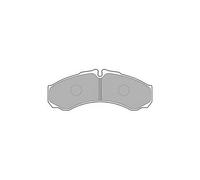 DELPHI Brake Pad Set Front With Anti-Squeak Plate No Accessories For Iveco Daily