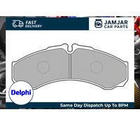 DELPHI Brake Pad Set Front With Anti-Squeak Plate No Accessories For Iveco Daily