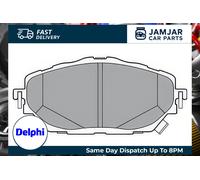 DELPHI Brake Pad Set Front With Anti-Squeak Plate No Accessories For Toyota C-HR
