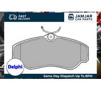 DELPHI Brake Pads Front & Anti-Squeak Plate For Land Rover Discovery Range Rover