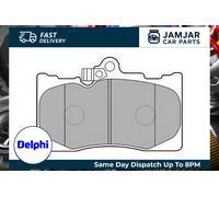 DELPHI Brake Pads Front No Anti-Squeak Plate No Accessories Fits Lexus GS IS RC