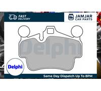 DELPHI Brake Pads Front Rear & Anti-Squeak Plate Fits Porsche 911 Boxster Cayman