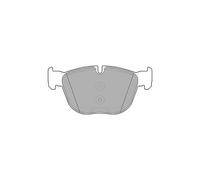DELPHI Brake Pads Front With Anti-Squeak Plate No Accessories Fits BMW X4 X5 X6