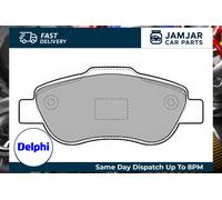 DELPHI Brake Pads Front With Anti-Squeak Plate With Accessories Fits Fiat Panda