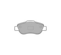 DELPHI Brake Pads Front With Anti-Squeak Plate With Accessories Fits Fiat Panda