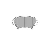 DELPHI Brake Pads Front With Anti-Squeak Plate With Accessories Fits Mazda MX-5
