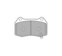 DELPHI Brake Pads Front With Anti-Squeak Plate With Accessories Fits Nissan 350Z
