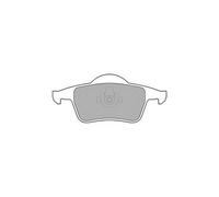 DELPHI Brake Pads Rear & Anti-Squeak Plate Fits Volvo S60 S70 S80 V70 XC70