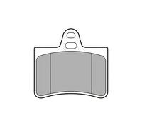 DELPHI Brake Pads Rear No Anti-Squeak Plate No Accessories Fits Citroën C5