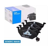 Delphi Brake Pads Rear With Anti-Squeak Plate Fits Maserati Ghibli Quattroporte