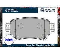 DELPHI Brake Pads Rear With Anti-Squeak Plate No Accessories Fits Mazda 6