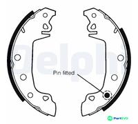 DELPHI BRAKE SHOE SET LS1142 FOR PEUGEOT RENAULT ARO