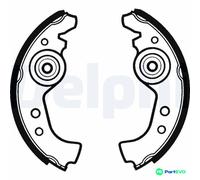 DELPHI BRAKE SHOE SET LS1290 FOR FIAT SEAT ZASTAVA AUTOBIANCHI YUGO ABARTH