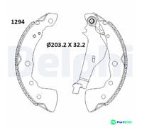 DELPHI BRAKE SHOE SET LS2181