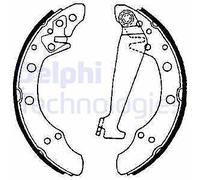 DELPHI BRAKE SHOES FOR VW FOX GOLF LUPO POLO SCIROCCO UP SKODA CITIGO FABIA