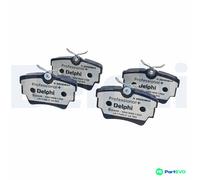 DELPHI DISC BRAKE BRAKE PAD SET LP1745LC