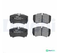 DELPHI DISC BRAKE BRAKE PAD SET LP1826