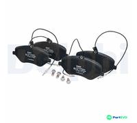 DELPHI DISC BRAKE BRAKE PAD SET LP1891 FOR CITROËN PEUGEOT