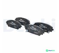 DELPHI DISC BRAKE BRAKE PAD SET LP3632