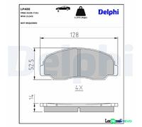 DELPHI DISC BRAKE BRAKE PAD SET LP400 FOR DAIHATSU BERTONE