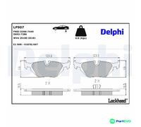 DELPHI DISC BRAKE BRAKE PAD SET LP907 FOR BMW