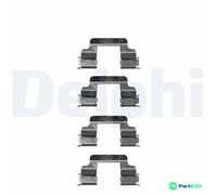 DELPHI DISC BRAKE PAD ACCESSORY KIT LX0334 FOR MERCEDES-BENZ PEUGEOT SKODA VW