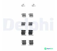 DELPHI DISC BRAKE PAD ACCESSORY KIT LX0339 FOR MAZDA MITSUBISHI TOYOTA
